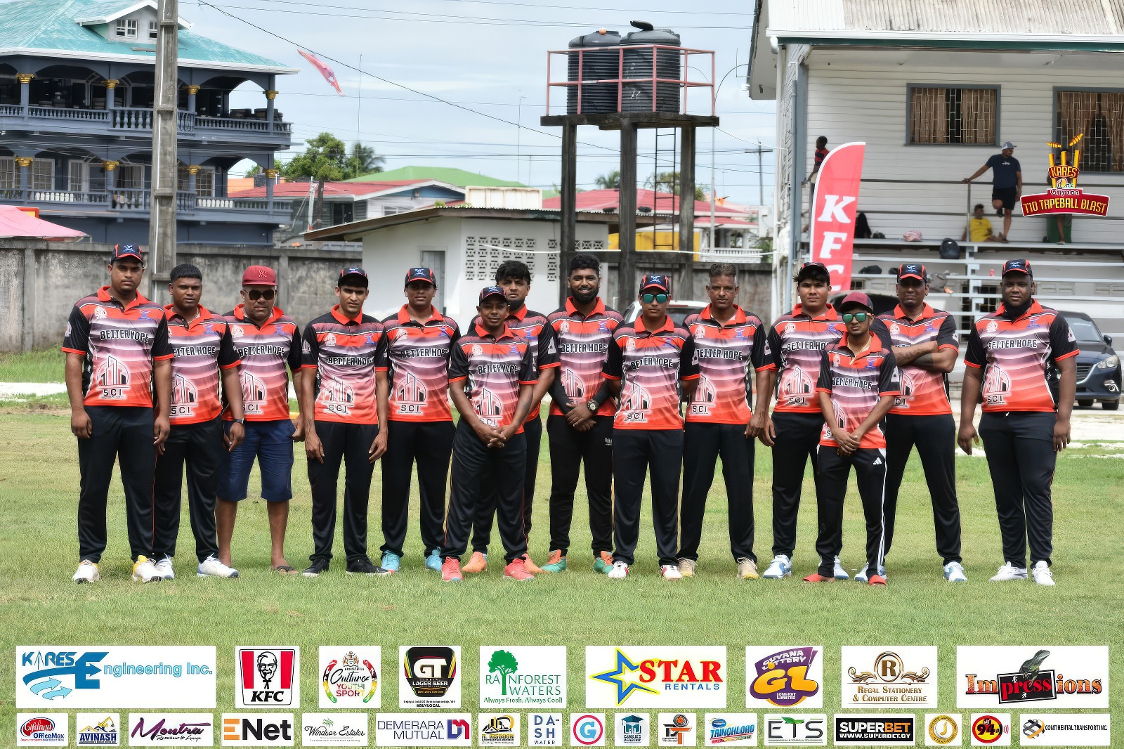 Better Hope All Stars - T10 Tapeball Blast